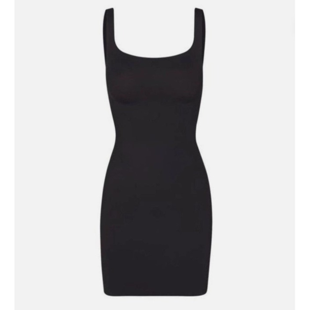 Skims Body Tank Dress SL-MIN-4111 Onyx Large